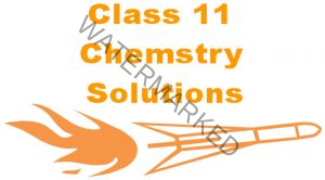 NCERT solutions class 11 chemistry